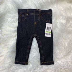 First Impressions black denim jeggings pants girl